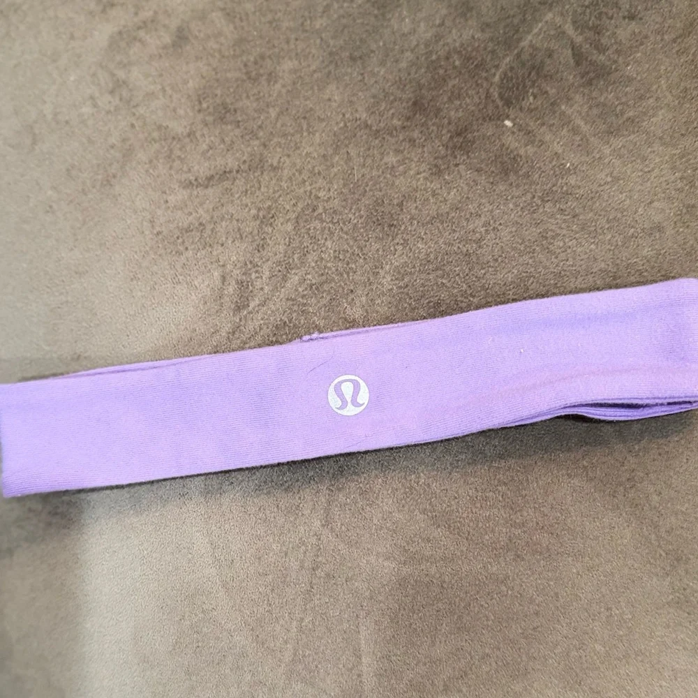Lululemon Slipless Lavender Purple Headband